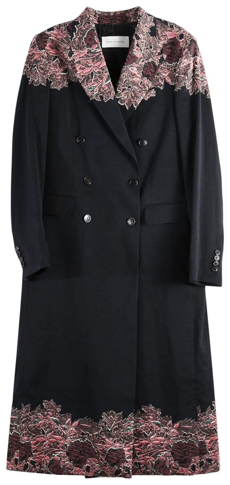 Dries Van Noten Coat Black