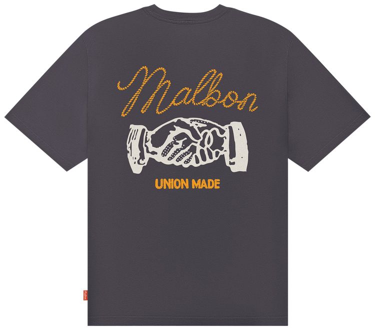 Malbon Vista Union Made Tee T Shirts Black