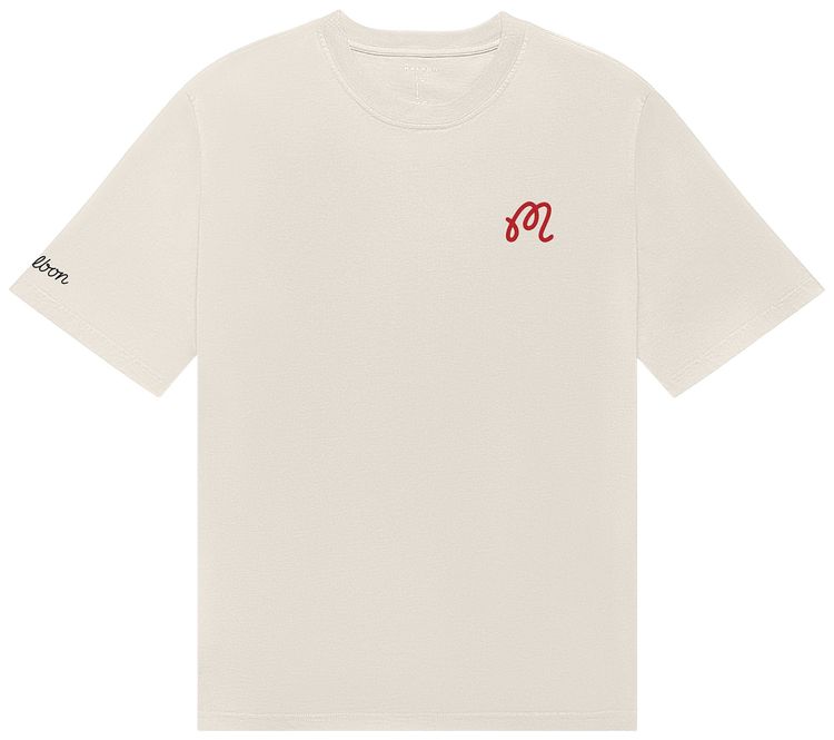 Malbon Bermuda Benchmark Tee T Shirts Ivory