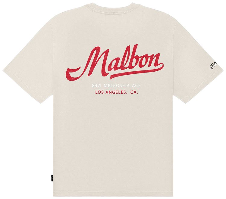 Malbon Bermuda Benchmark Tee T Shirts Ivory