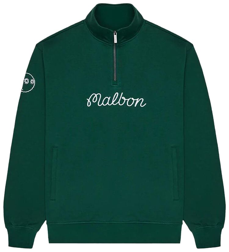 Malbon Collegiate Sweatshirt Forest