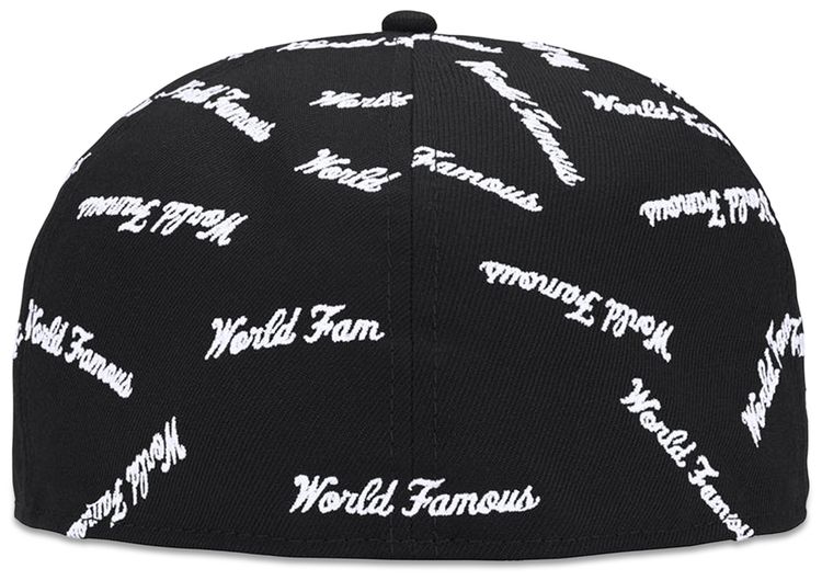 Supreme World Famous Box Logo New Era Black