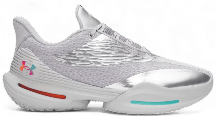 Under Armour Fox 3 Future Fox Halo Gray Metallic Silver