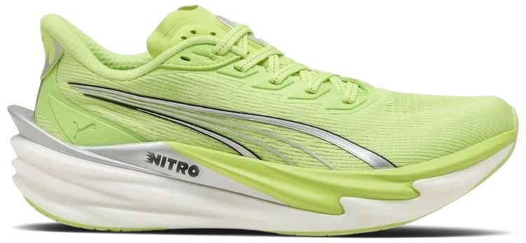 Puma Wmns Deviate Nitro 4 Road Sunny Lime Silver