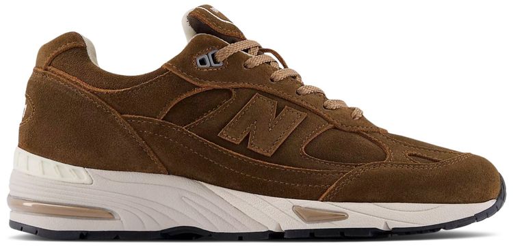 New Balance 991v1 Made In UK Cocoa Castle Wall