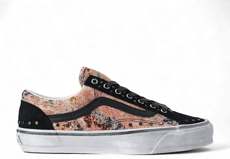 Vans Premium Old Skool 36 Floral Rivets Black Multicolor
