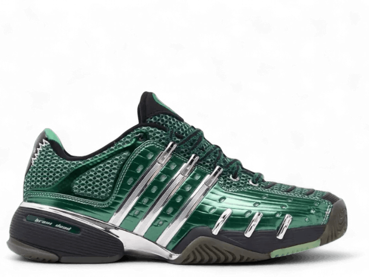 Brain Dead x adidas Barricade 5 Dark Green Silver Metallic