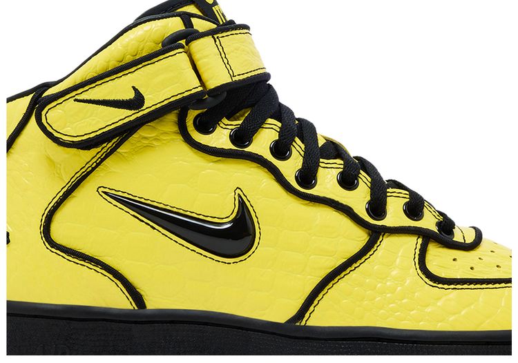 Lil Yachty Concrete Boys  x Nike Air Force 1 Mid Opti Yellow Black