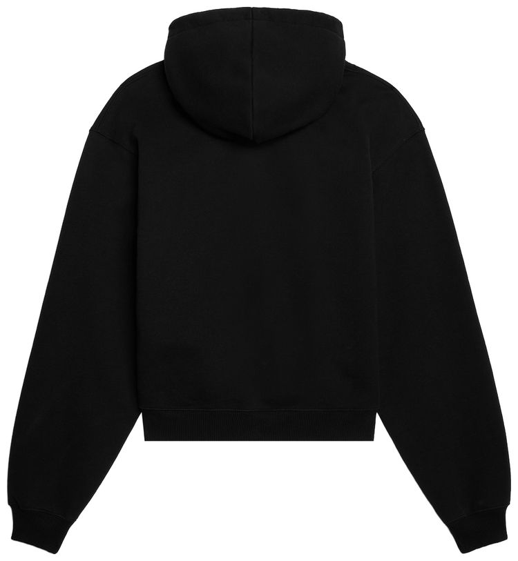 CELINE Relaxed Zipped Hoodie BlackWhite