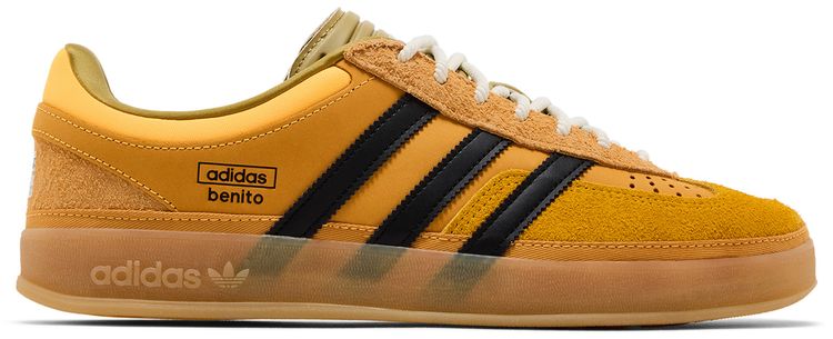Bad Bunny x adidas Gazelle Indoor Solar Gold Core Black
