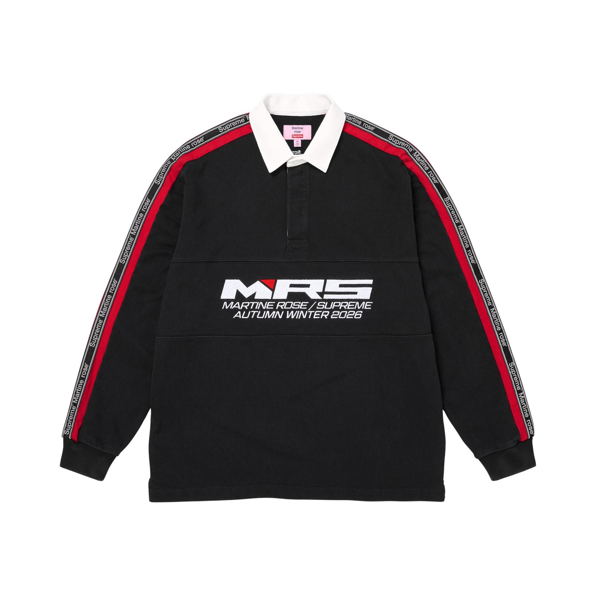 Buy Supreme x Martine Rose Rugby 'Black' - FW26KN28 BLACK | GOAT
