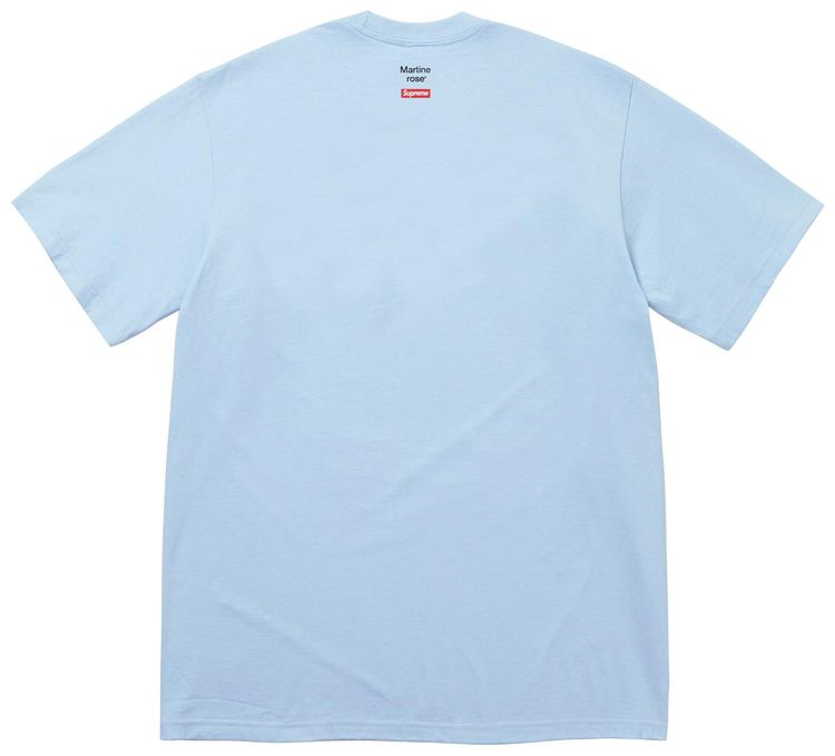 Supreme x Martine Rose Champion Tee Powder Blue