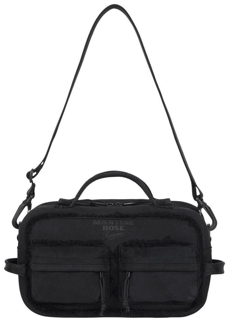 Supreme x Martine Rose Shearling Mini Duffle Bag Black