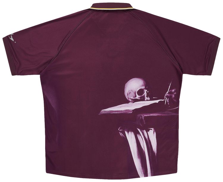 Palace Caravaggio Football Jersey Wine