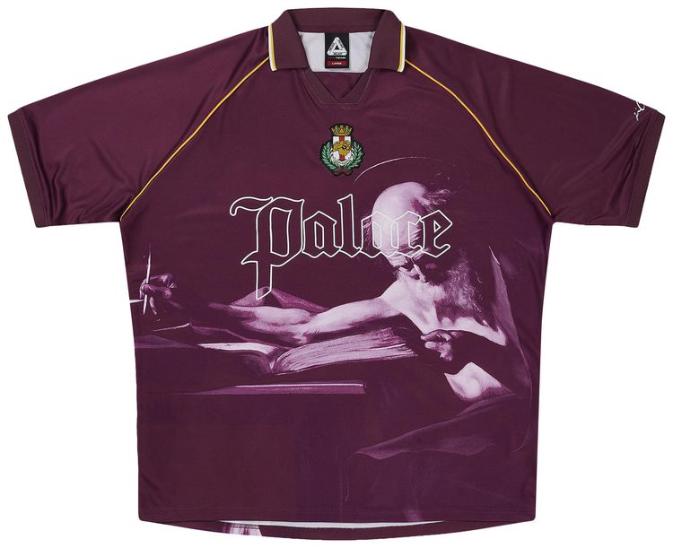 Palace Caravaggio Football Jersey Wine