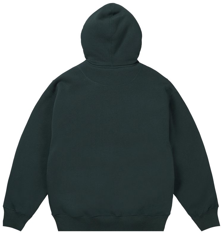 Palace Thermal Bonded Zip Hood Racey Green