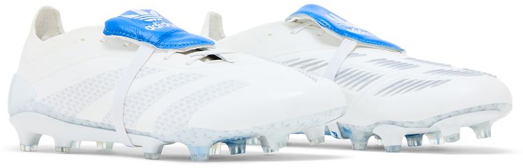 David Beckham x adidas Predator Elite Laceless FG White Blue Bird