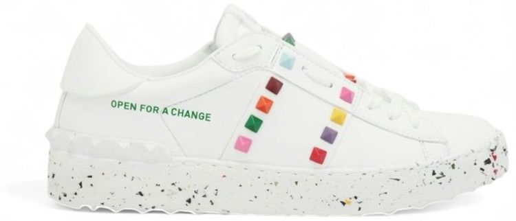 Valentino Garavani Wmns  Rockstud Sneaker Open For A Change