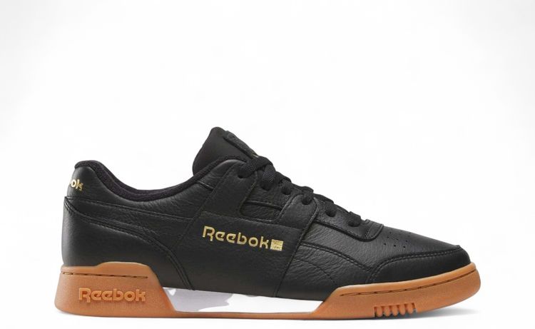 Reebok Workout Plus Black Gold Gum