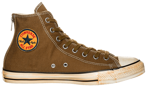 Converse All Star Chuck Taylor Vintage Back Zip Hi's •