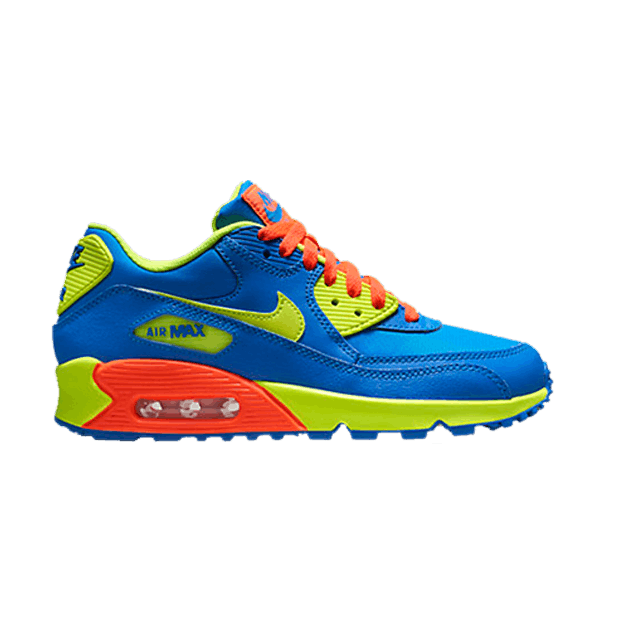 nike air max 90 neon blue