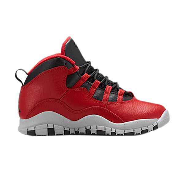 Pre-owned Air Jordan 10 Bp 'bulls Over Broadway' | Red | Kid's Size 3