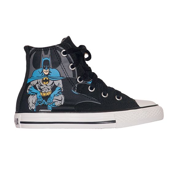 Converse DC Comics x Chuck Taylor All Star Hi GS 'Batman vs. Joker' | Black | Kid's Size 13.5 - 322134