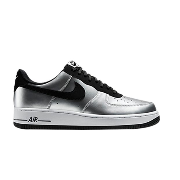 Nike Air Force 1 | Silver | Men's Size 9 - 488298-054