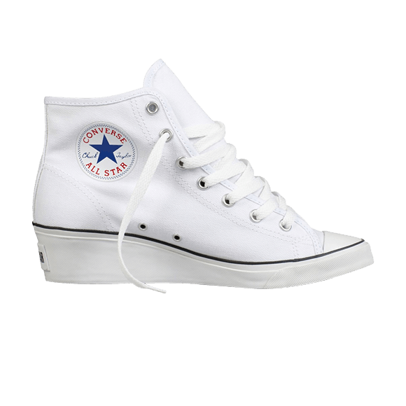 Buy Chuck Taylor All Star Hi Ness Wedge Hi White 537106 GOAT