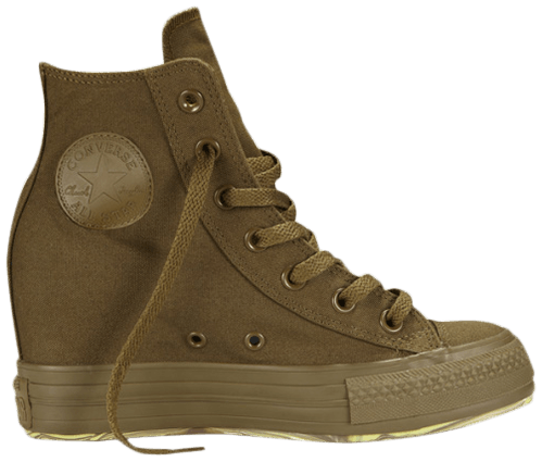 Converse Chuck Taylor All Star Platform Plus Wedge Hi Green