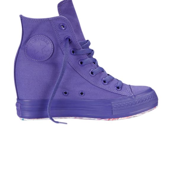 Converse Wmns Chuck Taylor Platform Plus Wedge Hi 'Purple' | Men's Size 6 - 542432