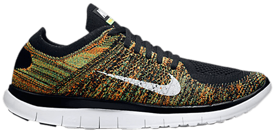 Buy Free 4.0 Flyknit 'Black Orange' - 631053 006 - Black |