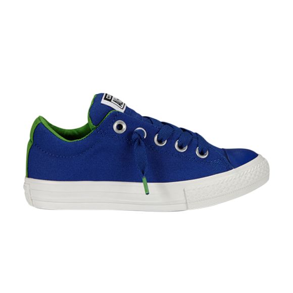 Pre-owned Converse Chuck Taylor All Star Street Ox 'blue Green' | Kid's Size 3.5