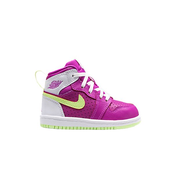 Air Jordan 1 Retro High TD 'Fuchsia' | Purple | Infant Size 8 - 705324-509