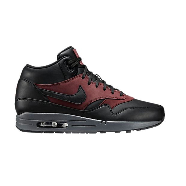 Nike Air Max 1 Mid Deluxe 'Barkroot Brown' | Black | Men's Size 12 - 726411-002