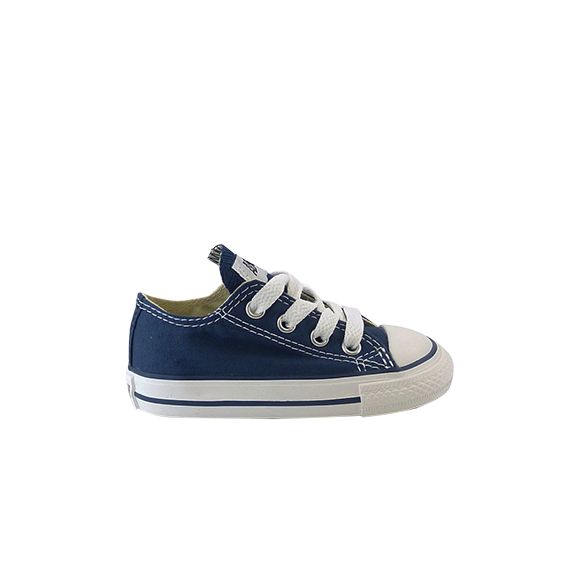 Pre-owned Converse Chuck Taylor All Star Ox Td 'navy' | Blue | Infant Size 4