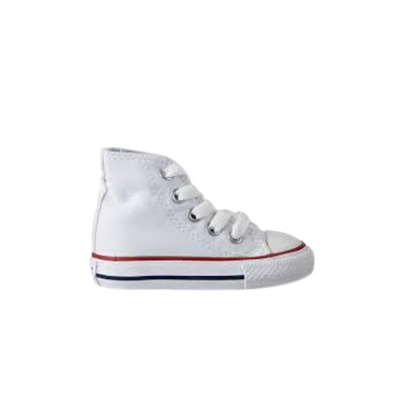 Pre-owned Converse Chuck Taylor All Star Hi Td 'optic White' | Infant Size 4