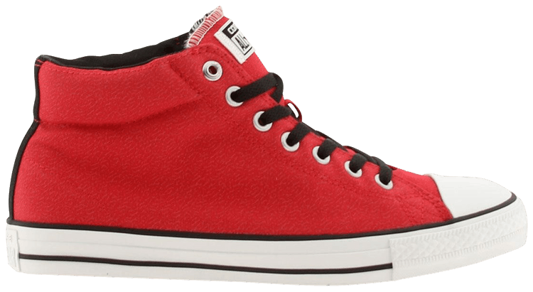 Converse Chuck Taylor All Star Mid Red Black White