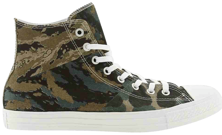 Converse Chuck Taylor All Star Tri Panel Hi Khaki Palm Green