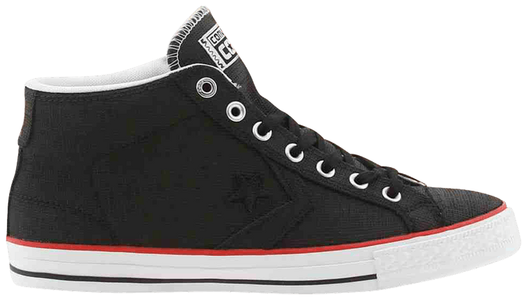 Converse Star Player Mid Black Red White