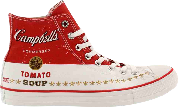 Andy Warhol x Chuck Taylor All Star Hi 'Campbell's Soup' اضاءة  للسقف