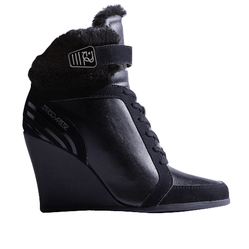 Buy Selena Gomez Winter Wedge Shoes F76187 GOAT UK