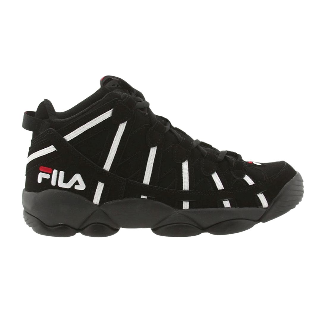 Pre-owned Fila Spaghetti Jerry Stackhouse Bred | Black | Men's Size 11