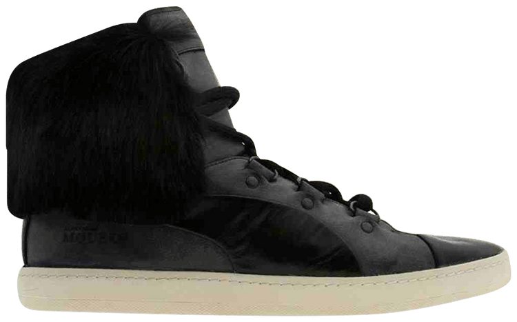 ハット alexander mcqueen Buy Blackstation Wmns AMQ Bound Mid Fur Alexander McQueen