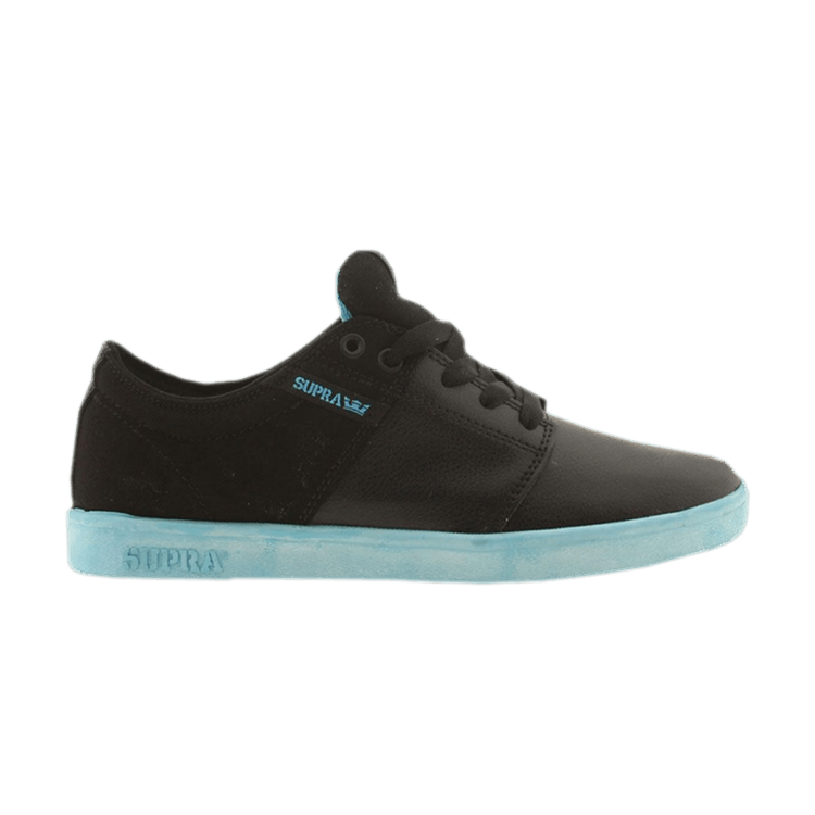 Supra tk low stacks shoes black/black outlet