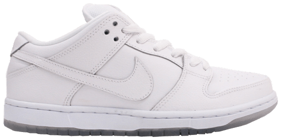 dunk low pro white ice