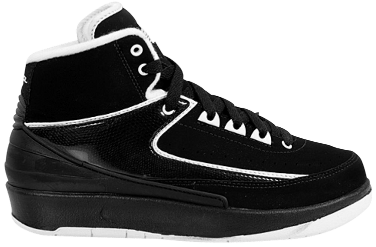 Buy Air Jordan 2 Retro QF GS Black White 395718 001 GOAT UK