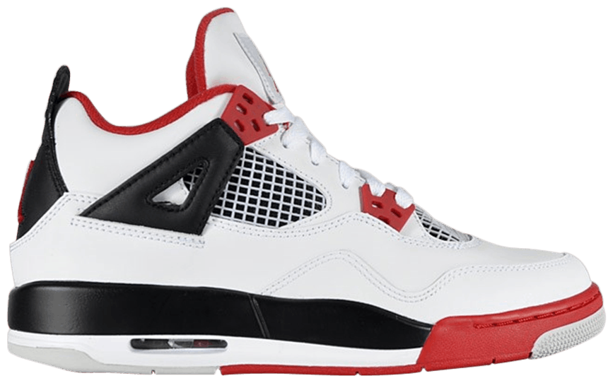 retro 4 fire red