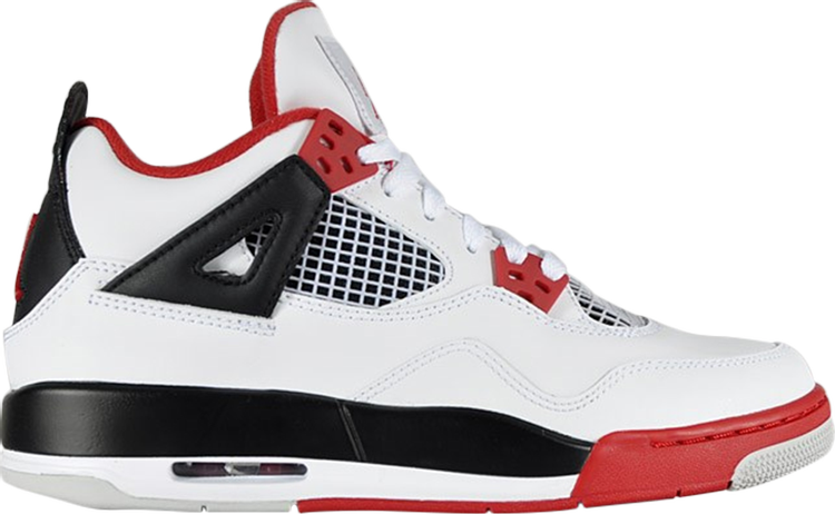Buy Air Jordan 4 Retro GS 'Fire Red' 2012 - 408452 110 | GOAT