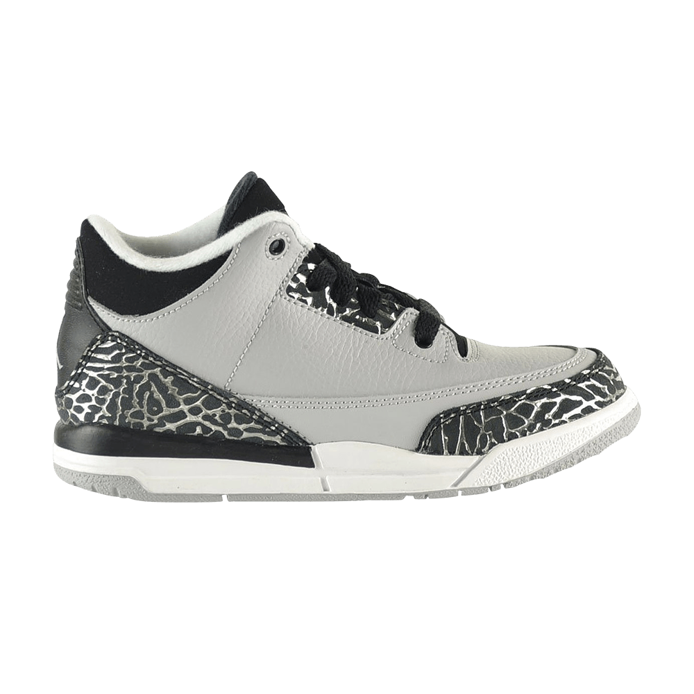 Jordan 3 Retro Bp 'Wolf Grey' | GOAT